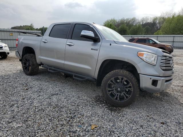 5TFAW5F19EX374797 - 2014 TOYOTA TUNDRA CREWMAX PLATINUM Silber Foto 4