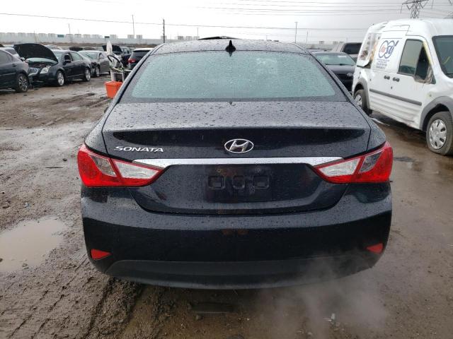 5NPEB4AC4EH902404 - 2014 HYUNDAI SONATA GLS BLACK photo 6