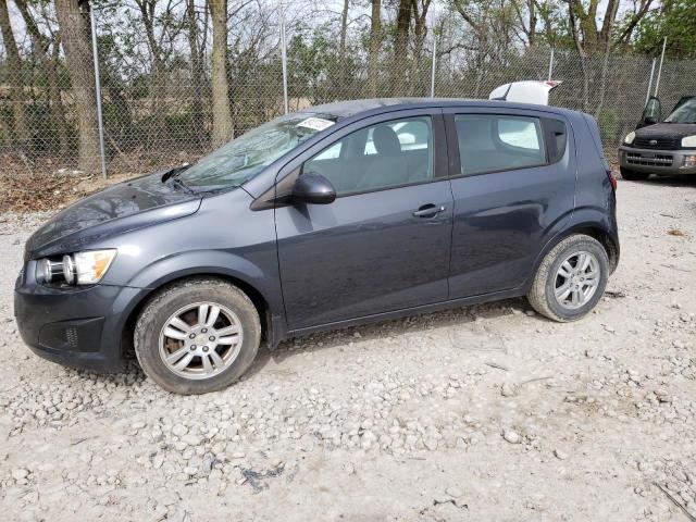 1G1JA6SH0C4187737 - 2012 CHEVROLET SONIC LS GRAY photo 1