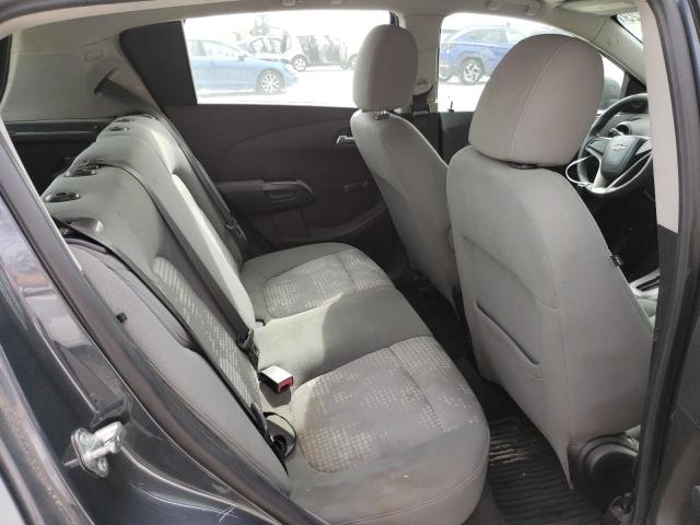 1G1JA6SH0C4187737 - 2012 CHEVROLET SONIC LS GRAY photo 10