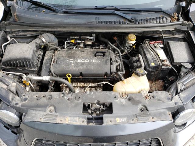 1G1JA6SH0C4187737 - 2012 CHEVROLET SONIC LS GRAY photo 11