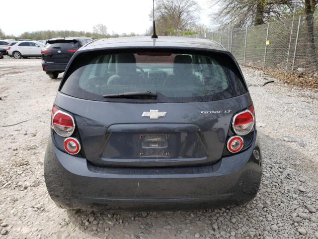 1G1JA6SH0C4187737 - 2012 CHEVROLET SONIC LS GRAY photo 6