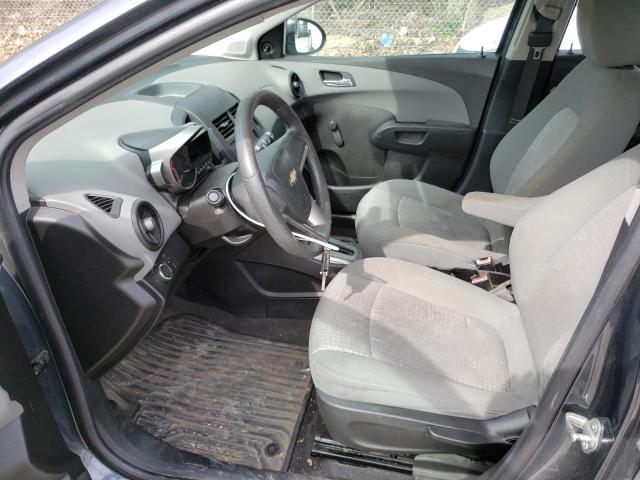 1G1JA6SH0C4187737 - 2012 CHEVROLET SONIC LS GRAY photo 7