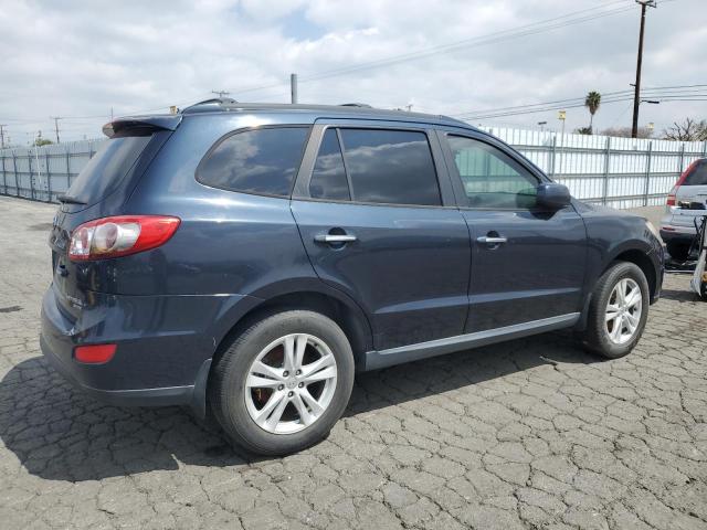 5NMSK4AG8AH385153 - 2010 HYUNDAI SANTA FE LIMITED BLUE photo 3