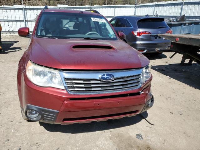 JF2SH6FC2AH791237 - 2010 SUBARU FORESTER 2.5XT LIMITED RED photo 5