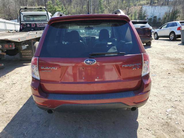 JF2SH6FC2AH791237 - 2010 SUBARU FORESTER 2.5XT LIMITED RED photo 6