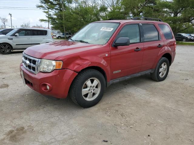 1FMCU031X8KA16675 - 2008 FORD ESCAPE XLT RED photo 1