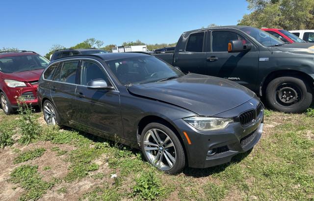 WBA8K3C38HA022948 - 2017 BMW 330 XI Сірий фото 1