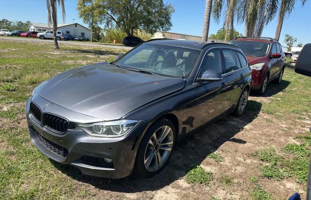 WBA8K3C38HA022948 - 2017 BMW 330 XI Сірий фото 2