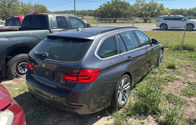 WBA8K3C38HA022948 - 2017 BMW 330 XI Сірий фото 4