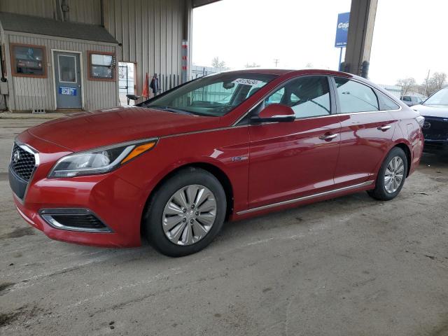 KMHE24L17GA038854 - 2016 HYUNDAI SONATA HYBRID RED photo 1