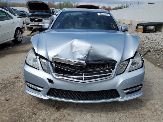 WDDHF5KB5DA738069 - 2013 MERCEDES-BENZ E 350 BLUE photo 5