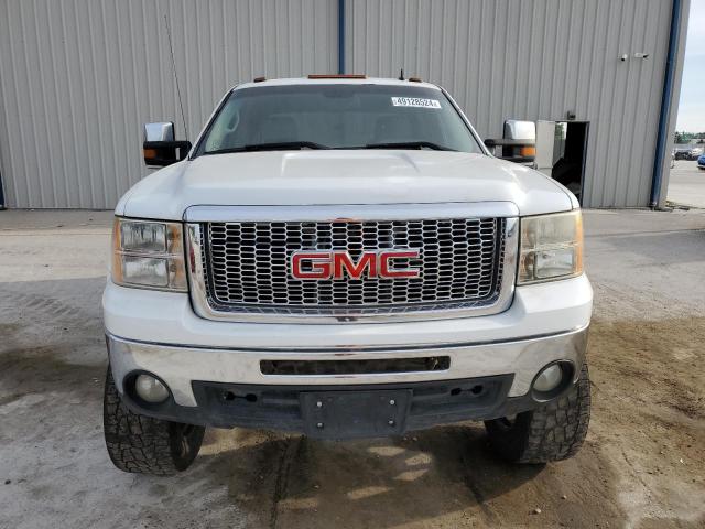 3GTP1VE08CG125474 - 2012 GMC SIERRA C1500 SLE WHITE photo 5