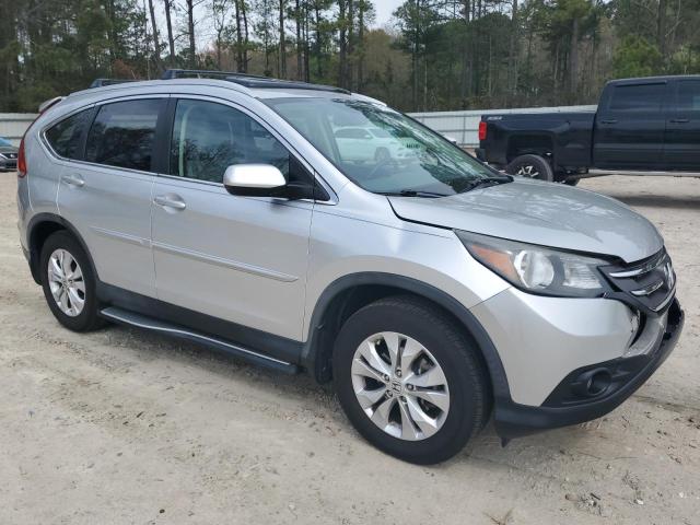 2HKRM3H72DH503374 - 2013 HONDA CR-V EXL SILVER photo 4