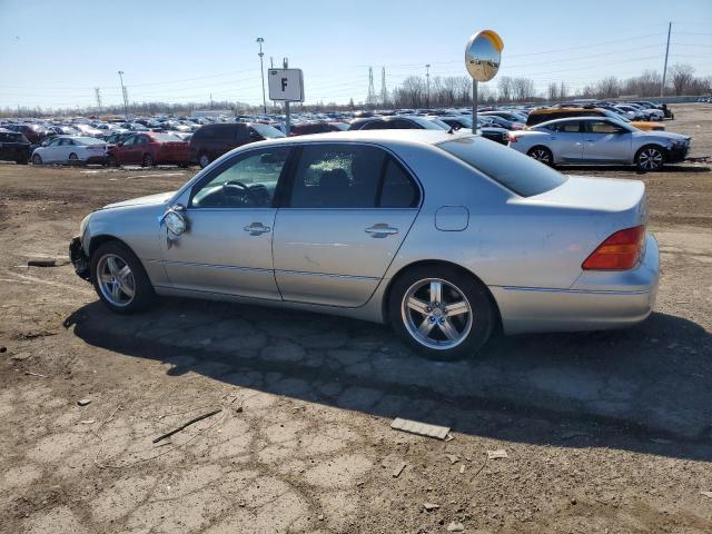 JTHBN30F910039573 - 2001 LEXUS LS 430 SILVER photo 2