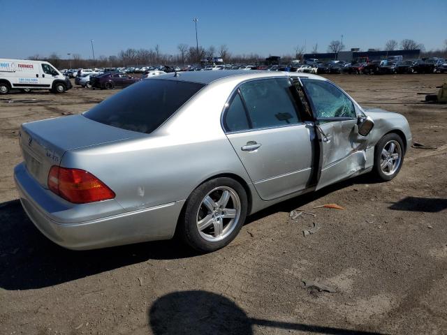 JTHBN30F910039573 - 2001 LEXUS LS 430 SILVER photo 3