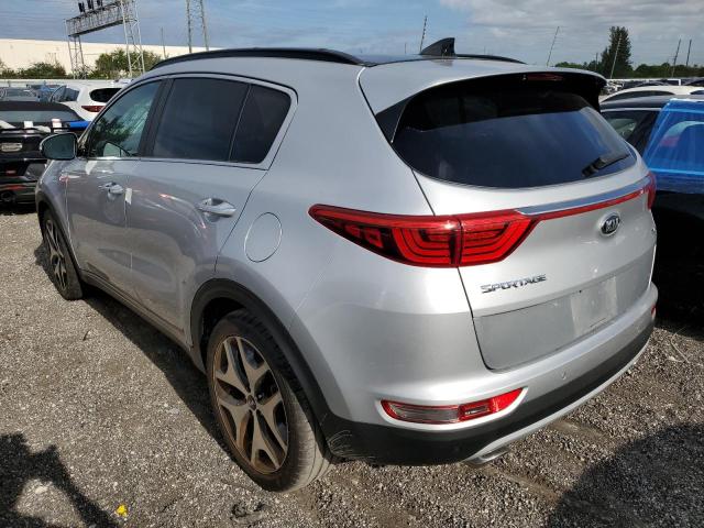 KNDPR3A64J7323887 - 2018 KIA SPORTAGE SX SILVER photo 2