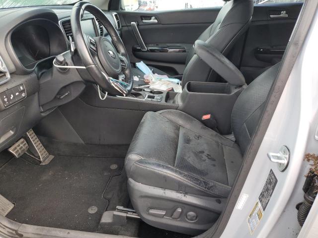 KNDPR3A64J7323887 - 2018 KIA SPORTAGE SX SILVER photo 7