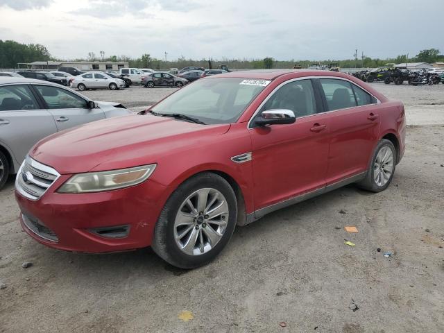 1FAHP2FW3AG135185 - 2010 FORD TAURUS LIMITED RED photo 1