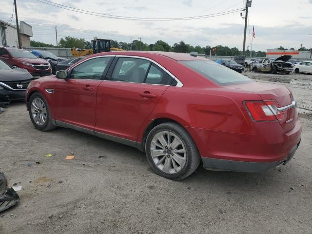 1FAHP2FW3AG135185 - 2010 FORD TAURUS LIMITED RED photo 2