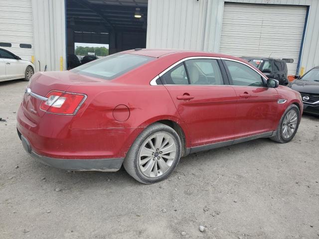 1FAHP2FW3AG135185 - 2010 FORD TAURUS LIMITED RED photo 3