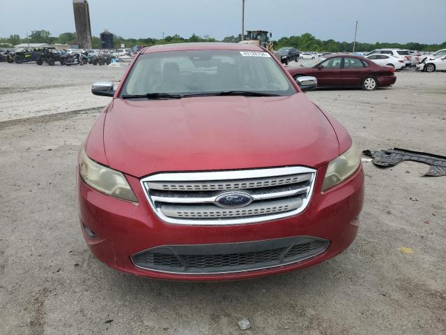 1FAHP2FW3AG135185 - 2010 FORD TAURUS LIMITED RED photo 5