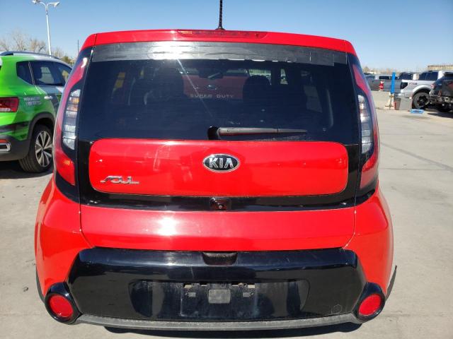 KNDJP3A57G7839365 - 2016 KIA SOUL + RED photo 6