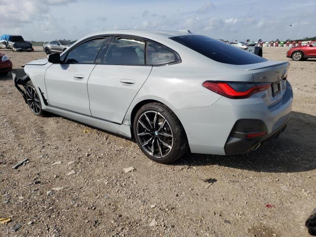 WBA73AV00PFP23940 - 2023 BMW 430XI GRAN COUPE GRAY photo 2