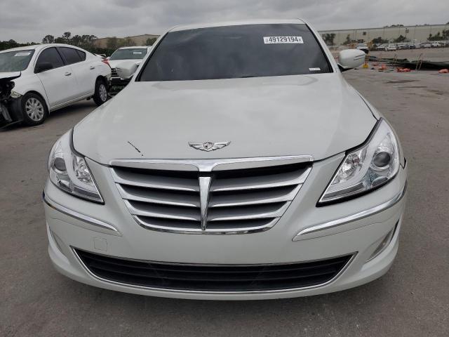 KMHGC4DD9DU240457 - 2013 HYUNDAI GENESIS 3.8L WHITE photo 5