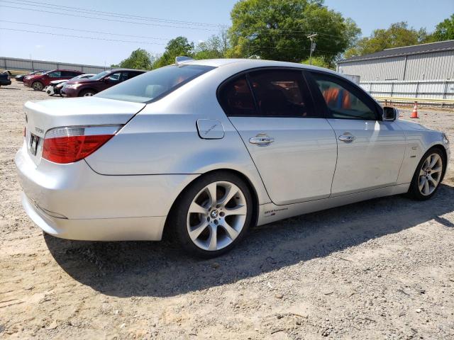 WBANB53526CP03446 - 2006 BMW 550 I SILVER photo 3