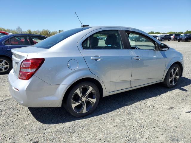 1G1JF5SB5J4104999 - 2018 CHEVROLET SONIC PREMIER SILVER photo 3