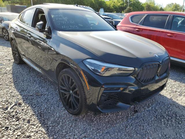 5UXCY6C04N9J91587 - 2022 BMW X6 XDRIVE40I BLACK photo 4