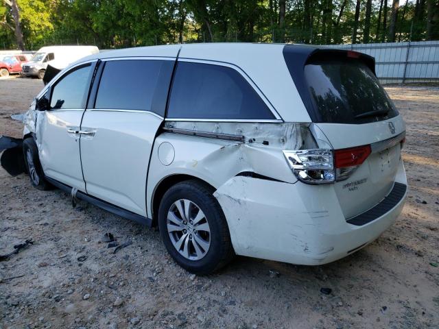 5FNRL5H35GB047045 - 2016 HONDA ODYSSEY SE WHITE photo 2