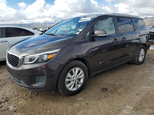 2016 KIA SEDONA LX, 