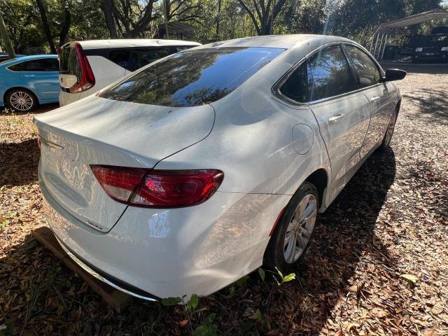 1C3CCCAB4FN537606 - 2015 CHRYSLER 200 LIMITED WHITE photo 4