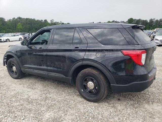 1FM5K8AB8NGB29242 - 2022 FORD EXPLORER POLICE INTERCEPTOR 黑色 照片 2