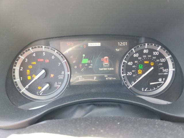 5TDGZRAH0MS528394 - 2021 TOYOTA HIGHLANDER XLE 银色 照片 9