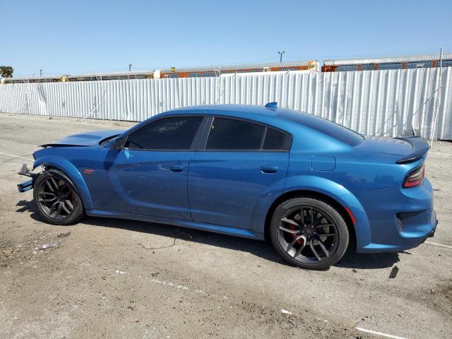 2C3CDXGJ2NH177990 - 2022 DODGE CHARGER SCAT PACK BLUE photo 2