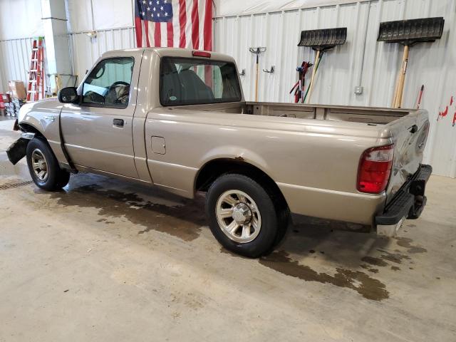 1FTYR10D45PA82640 - 2005 FORD RANGER BEIGE photo 2