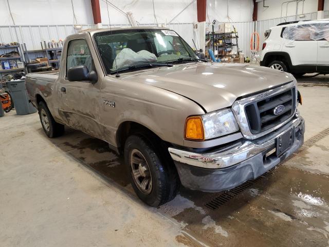 1FTYR10D45PA82640 - 2005 FORD RANGER BEIGE photo 4