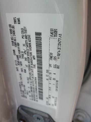 5LMCJ3D98GUJ04364 - 2016 LINCOLN MKC RESERVE თეთრი ფოტო 13