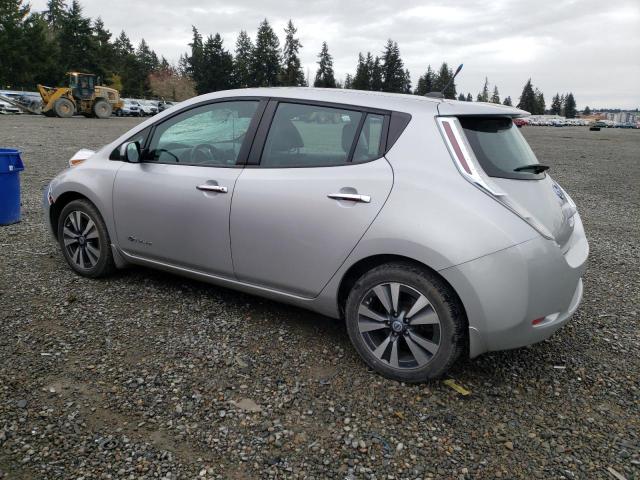 1N4AZ0CP6DC407155 - 2013 NISSAN LEAF S SILVER photo 2