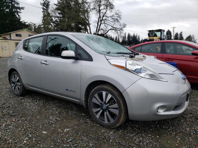 1N4AZ0CP6DC407155 - 2013 NISSAN LEAF S SILVER photo 4