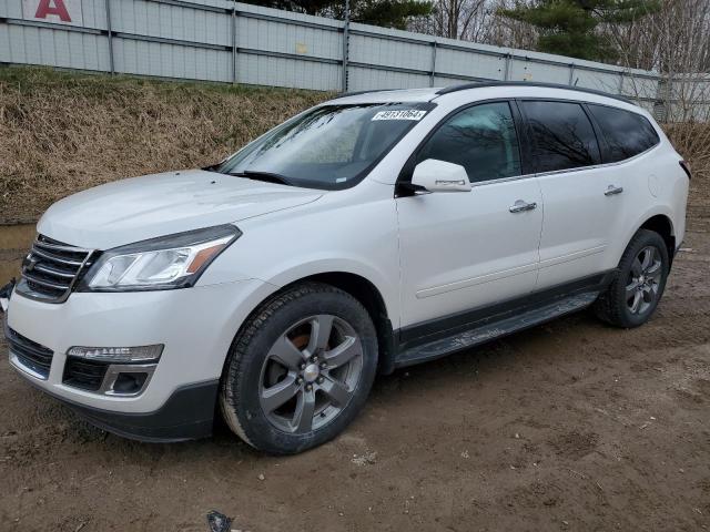 1GNKRHKD7HJ338098 - 2017 CHEVROLET TRAVERSE LT WHITE photo 1