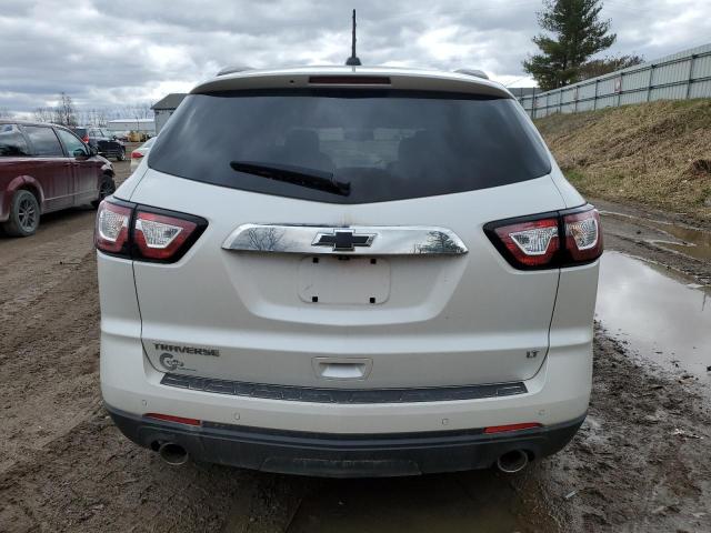 1GNKRHKD7HJ338098 - 2017 CHEVROLET TRAVERSE LT WHITE photo 6