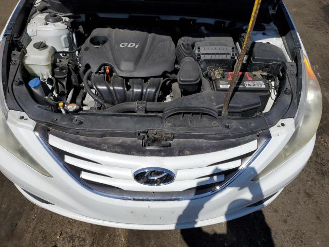 5NPEB4AC3EH902989 - 2014 HYUNDAI SONATA GLS WHITE photo 11