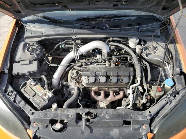 1HGEM21174L043320 - 2004 HONDA CIVIC DX VP ORANGE photo 11