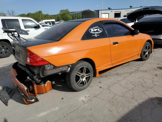 1HGEM21174L043320 - 2004 HONDA CIVIC DX VP ORANGE photo 3
