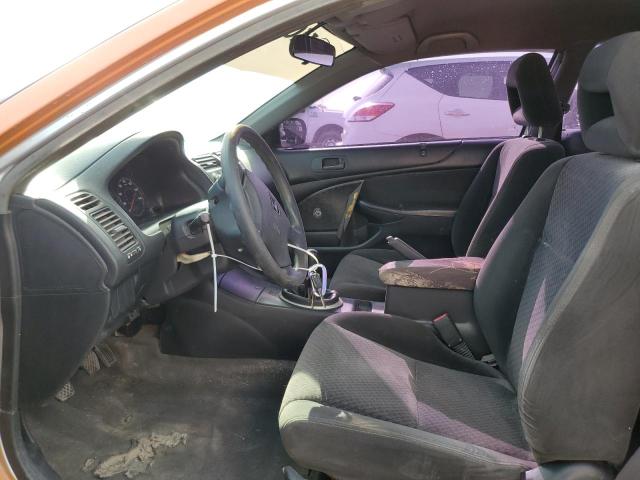 1HGEM21174L043320 - 2004 HONDA CIVIC DX VP ORANGE photo 7
