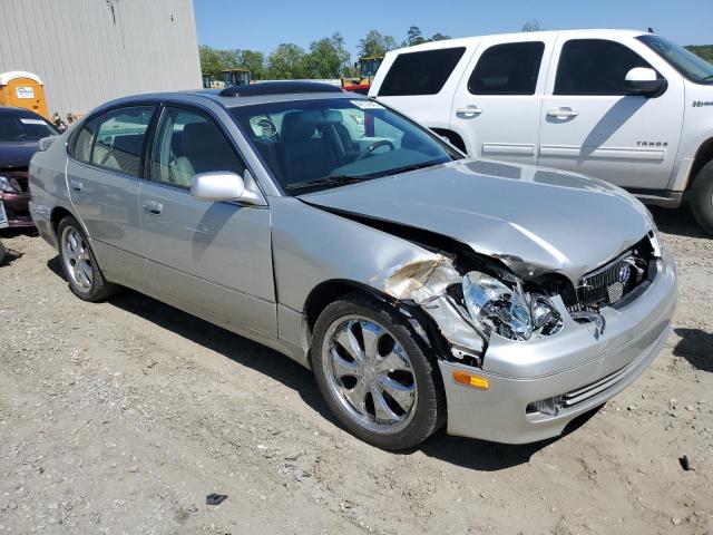 JT8BL69S520010015 - 2002 LEXUS GS 430 SILVER photo 4